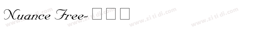 Nuance Free字体转换